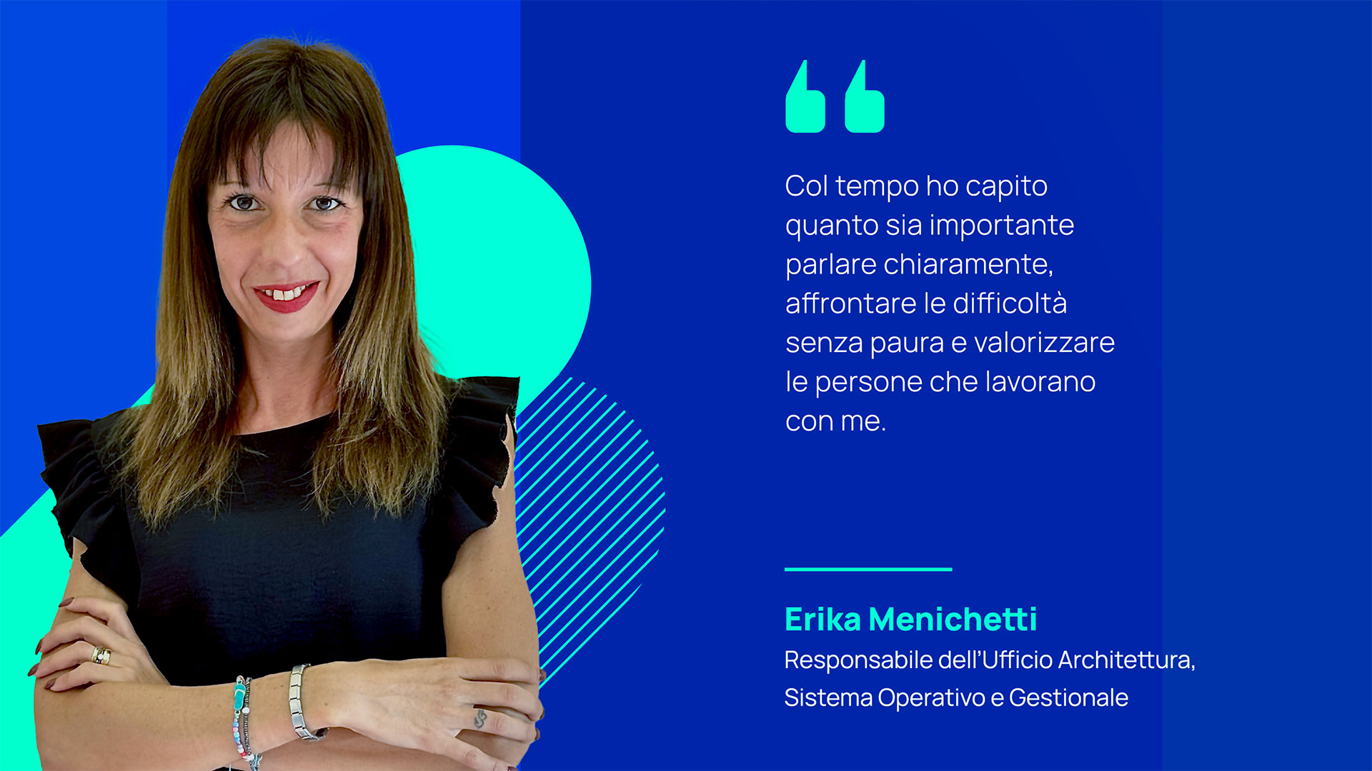 Intervista a Erika Menichetti - il valore delle persone e di un ambiente di lavoro positivo